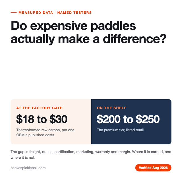 Do Expensive Pickleball Paddles Actually Make a Difference?