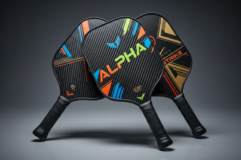 Branded carbon paddles