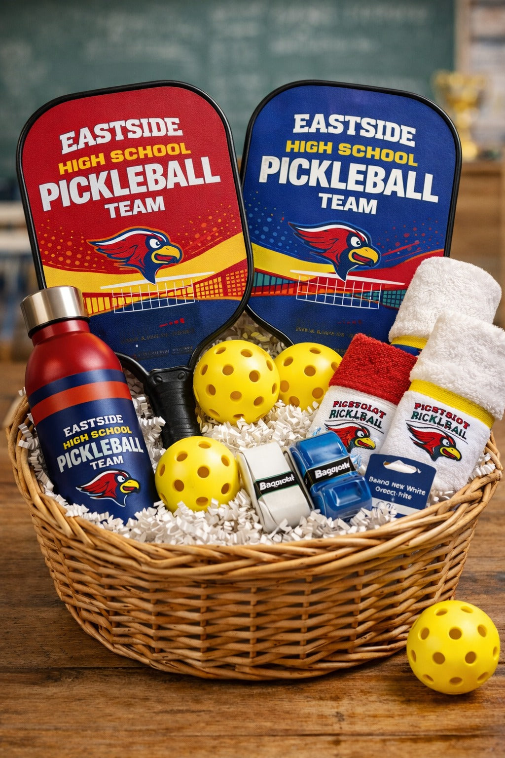 Custom Pickleball equipment for schools and sports teams