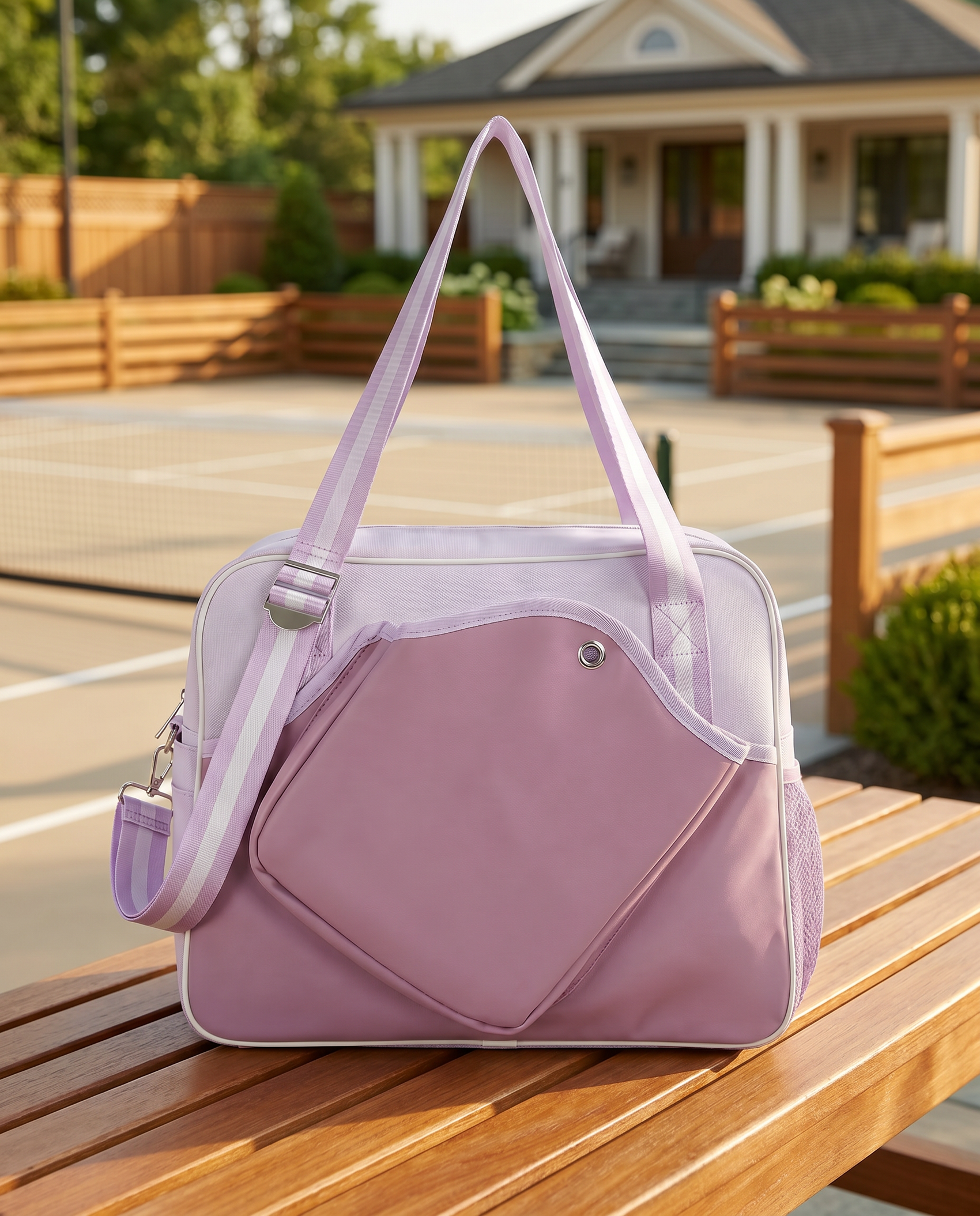 Custom Court Duffel Bag, Lilac