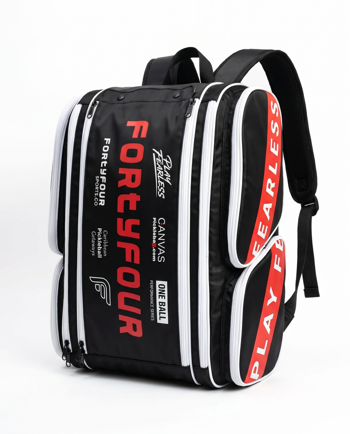 Custom Padel Bag, Black & White