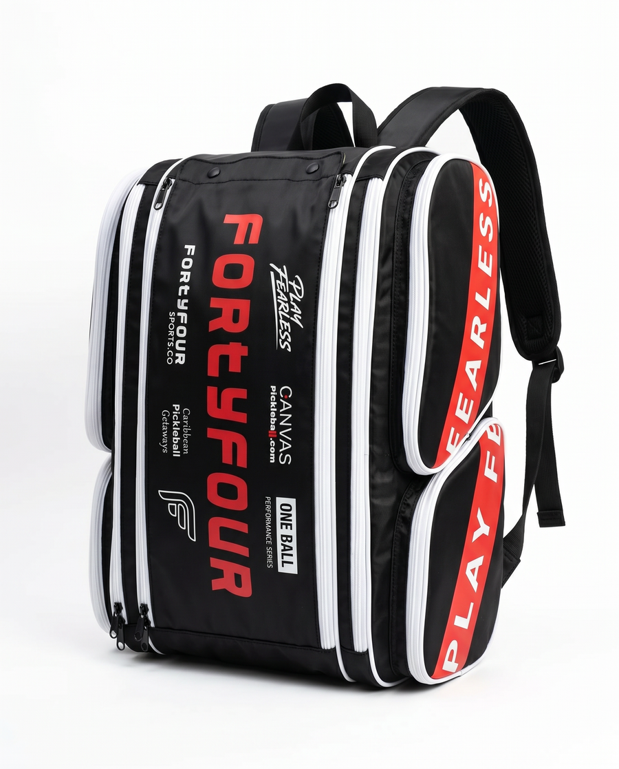 Custom Padel Bag, Black & White