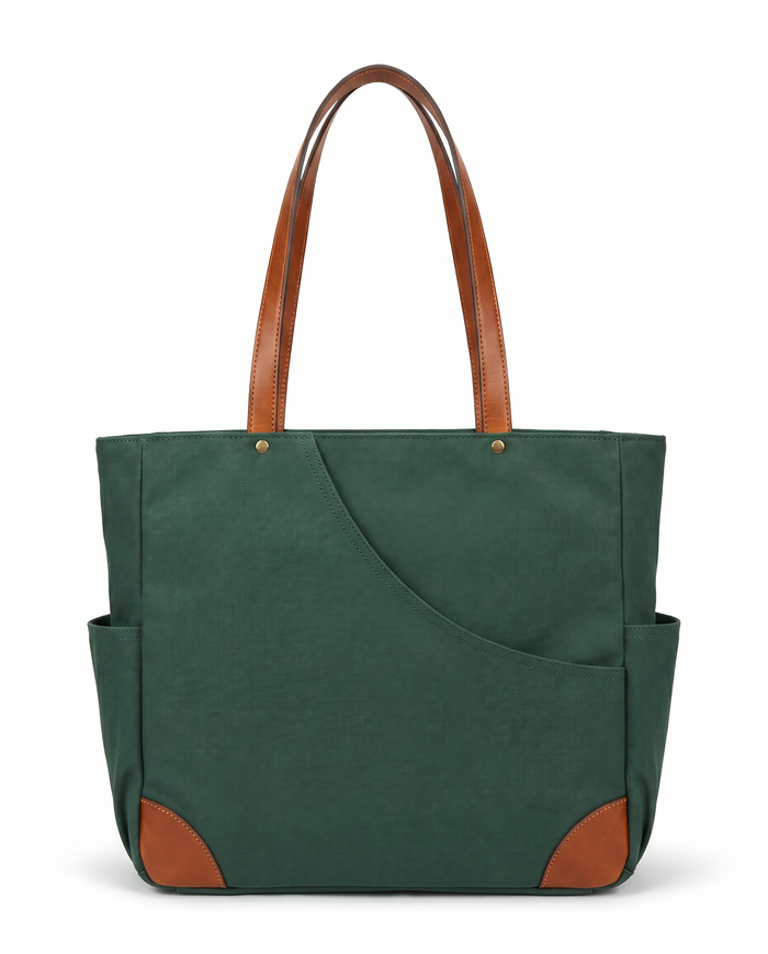 Custom Canvas Padel Tote, Green