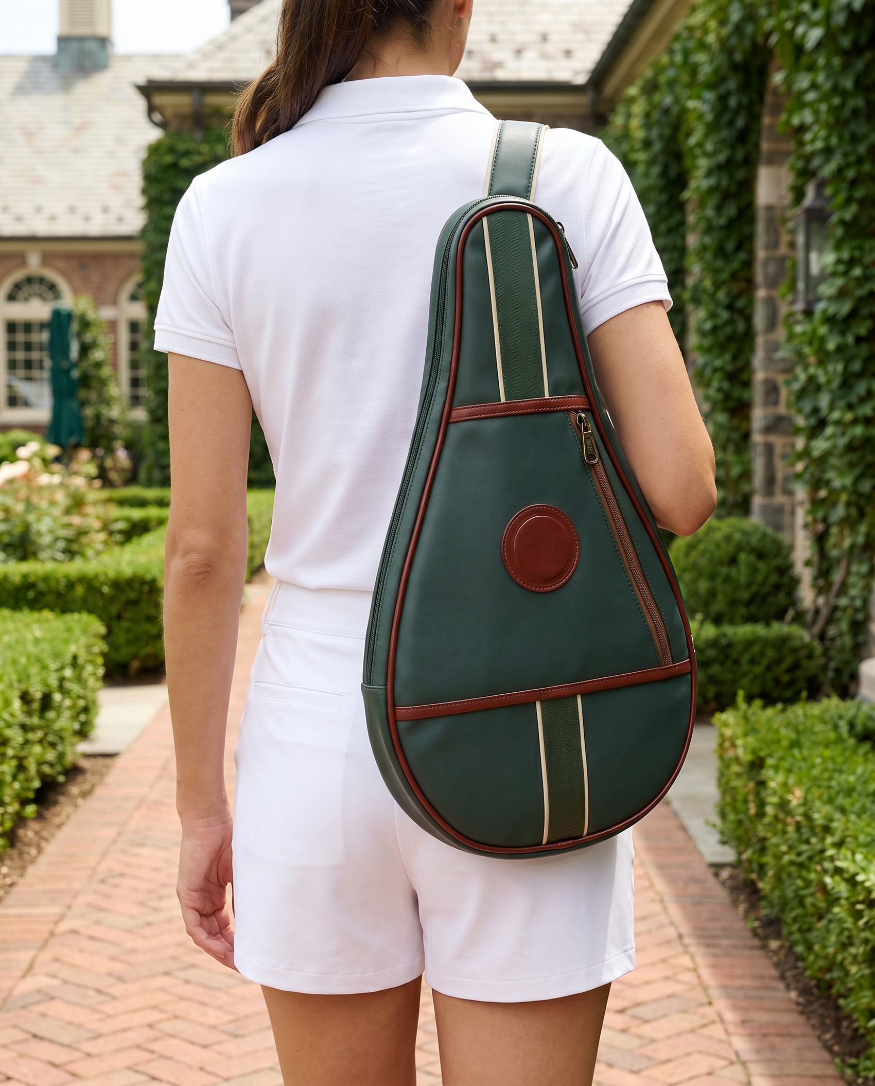 Custom Pickleball Sling Bag, Green