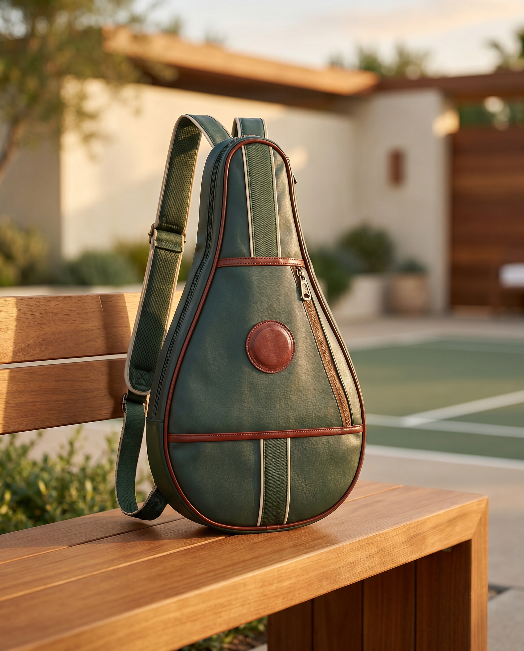 Custom Pickleball Sling Bag, Green