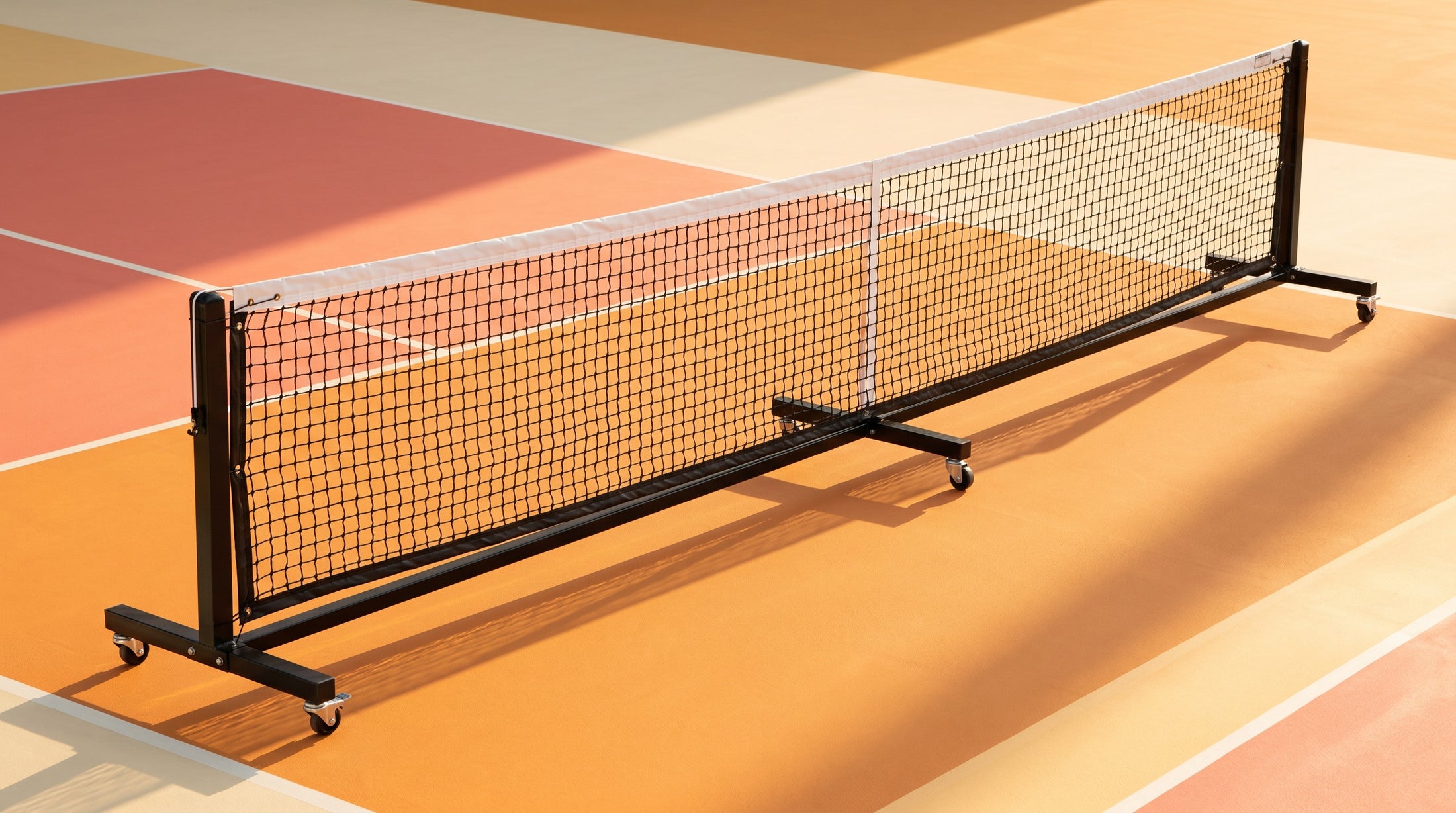 Everything on the court except the players.