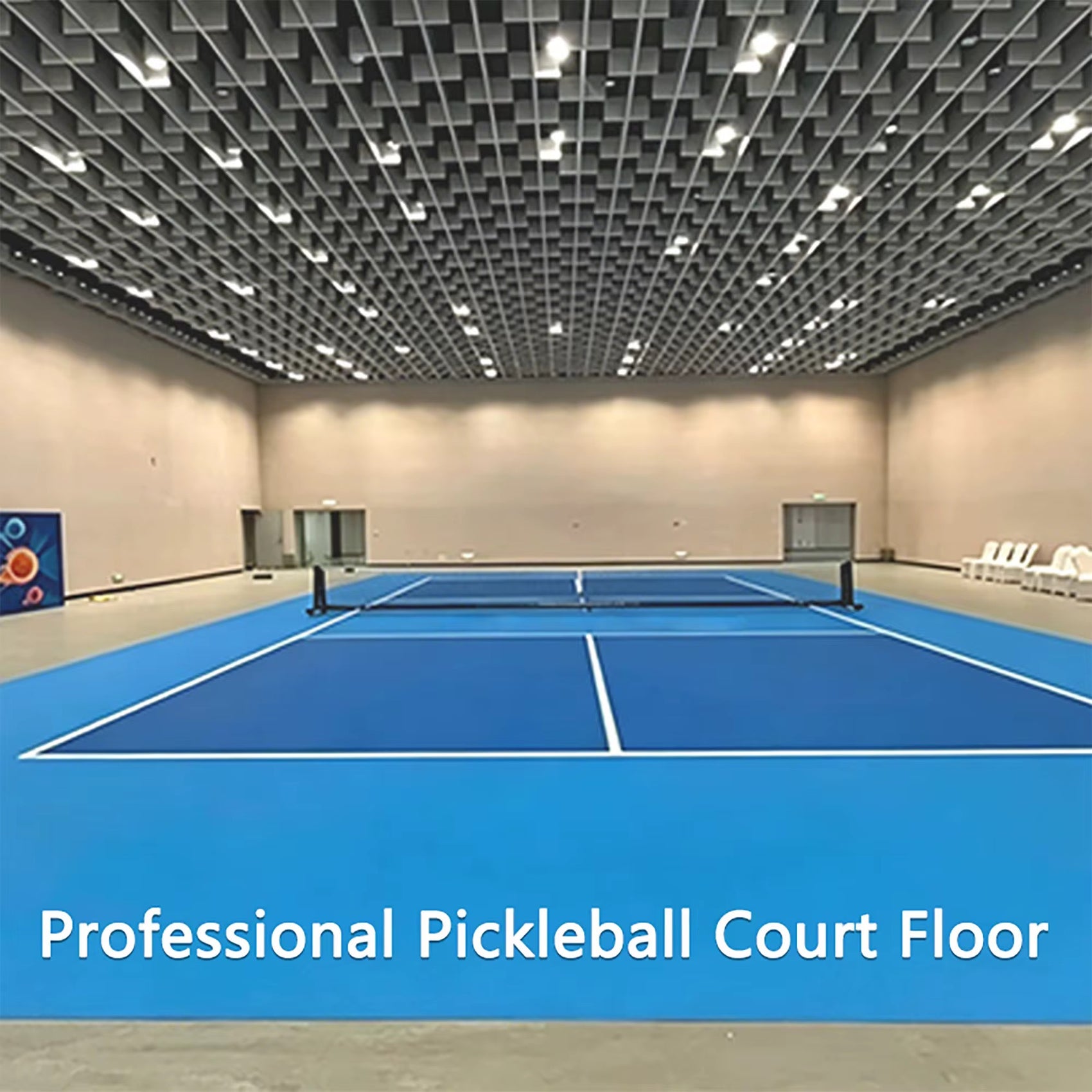 Roll-Out Court Surface, additional view