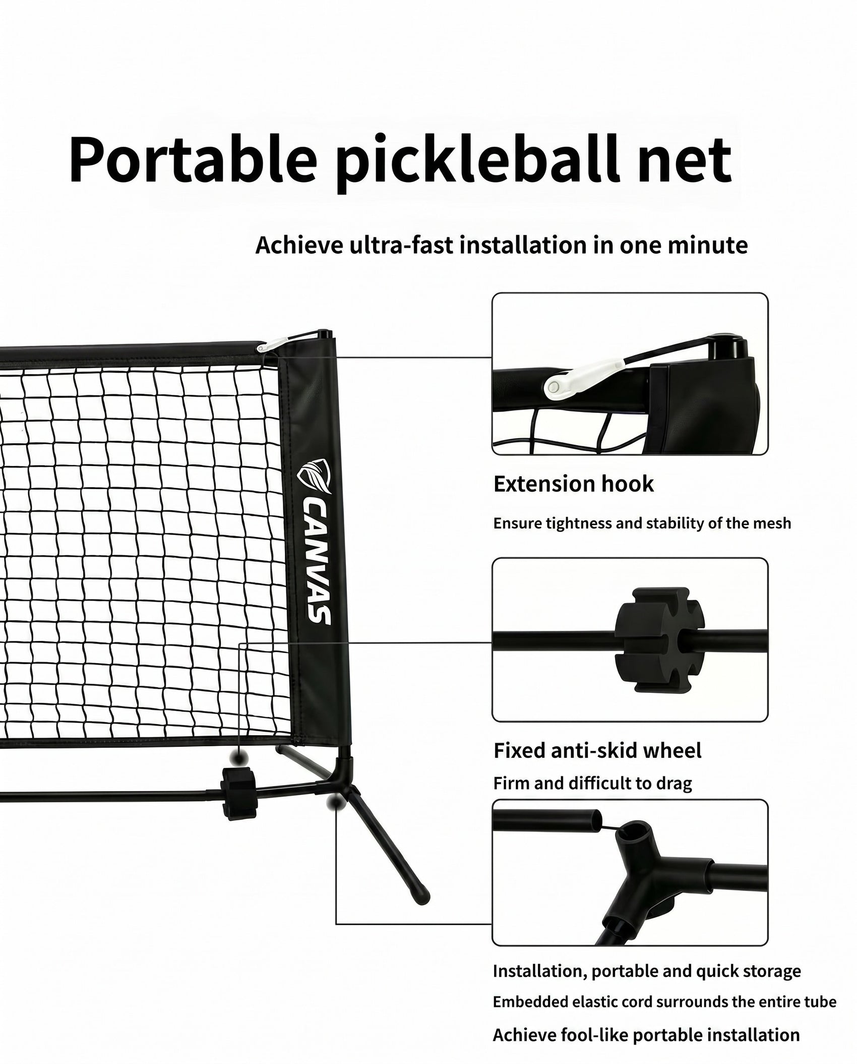 Indoor Mini Court Set, additional view