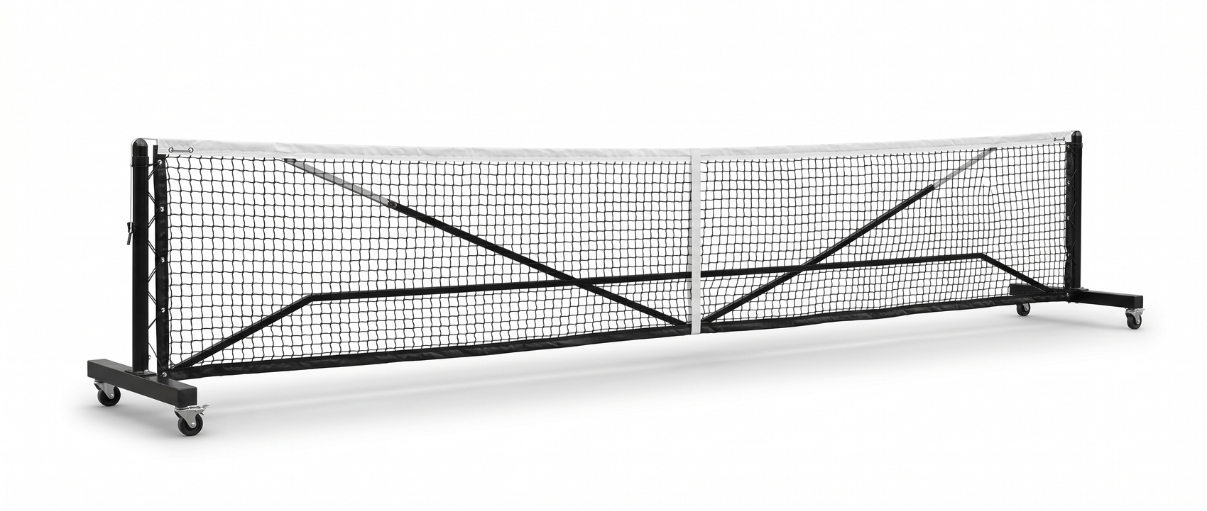 Custom portable pickleball net