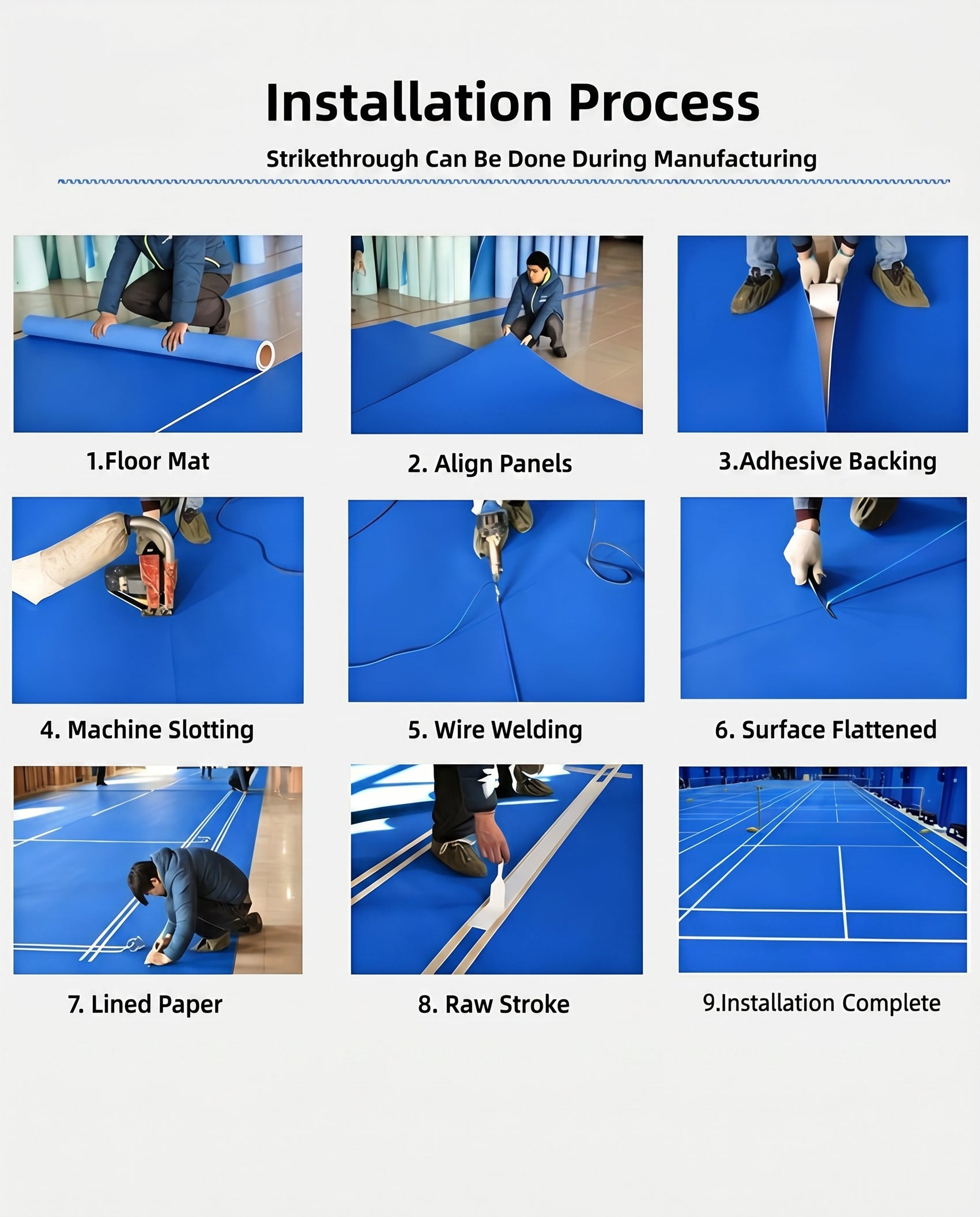 Roll-Out Court Surface, additional view