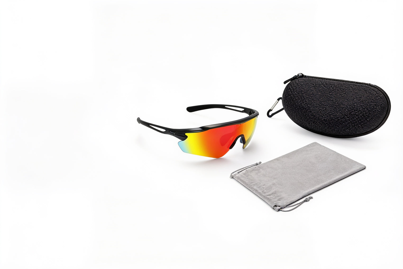Included: protective pouch and hard case