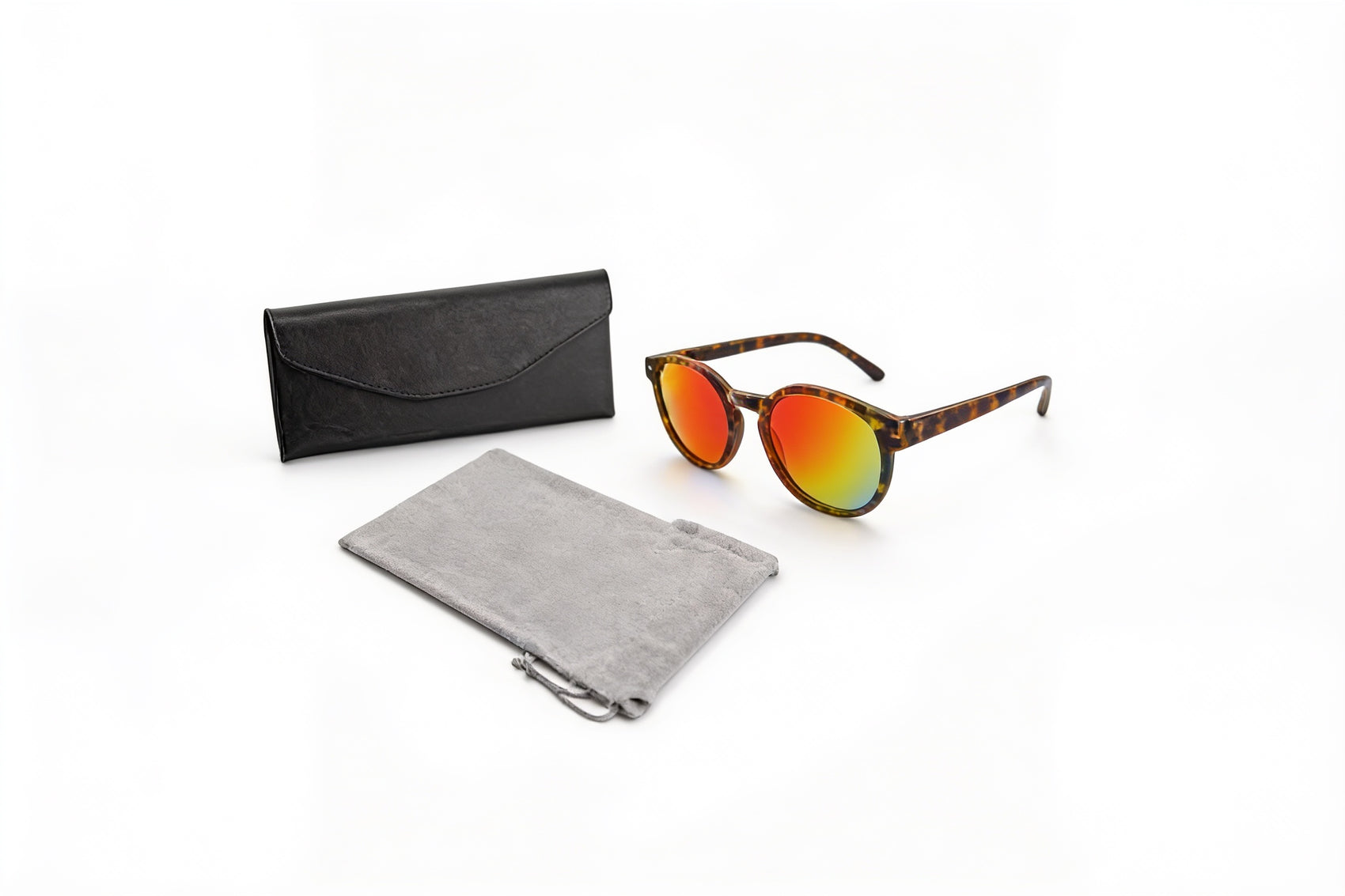 Included: protective pouch and hard case